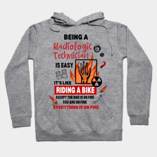 Funny Radiologic Technician Jokes Xray Tech Graduate of Technologist Hoodie